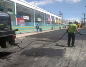 Aplicación Emulsión Asfáltica